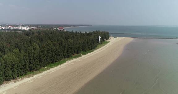 航拍海南沙滩及海洋美景