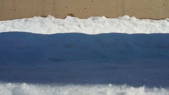 航拍雪景 冬至节气 冬天雪景  冬季