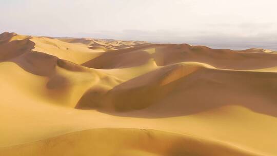 航拍纳米比亚大沙漠景观视频素材模板下载