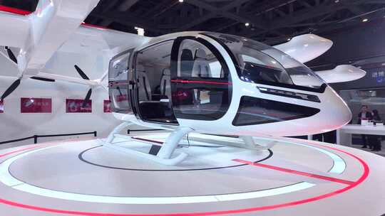 上海第八届 进博会私人飞机展