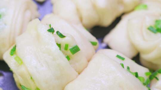 中国传统面食花卷