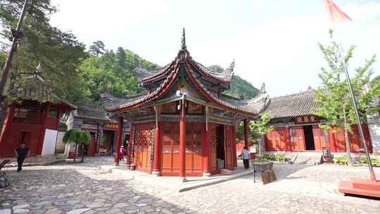 古建筑 中国 张良庙 陕西 人文 历史