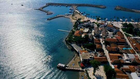 海边城市 滨海小城 海岛