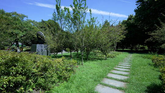 武汉江岸区汉口江滩风景