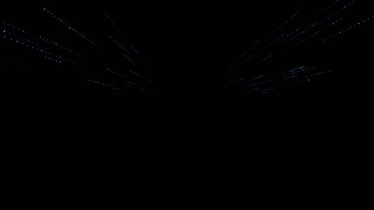 黑色背景粒子特效素材