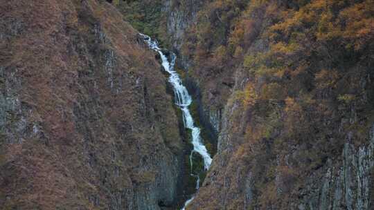 水，溪流，峡谷，岩石