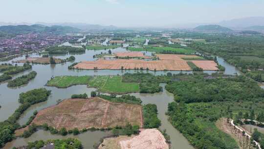 杭州白塔湖国家湿地公园航拍（2）