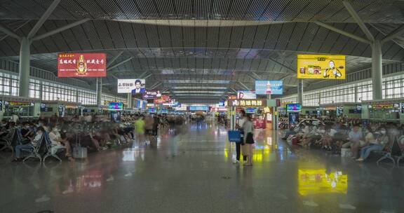 西安高铁北客站延时