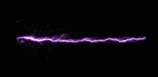 科幻电能闪电能量激光射线未来武器光线 (1