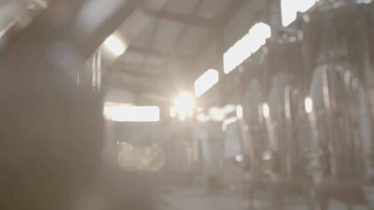 酿酒工厂日出LOG素材视频素材模板下载