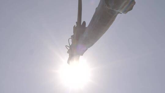 唯美逆光非物质文化遗产龙舟手工制品龙头