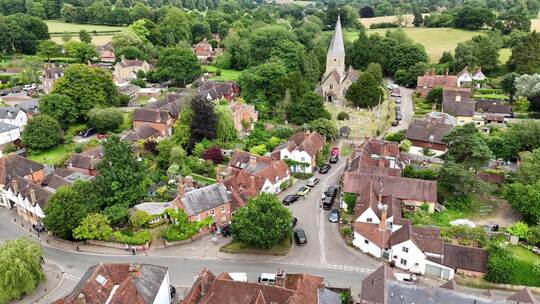 Shere Surrey英国古雅的英国村