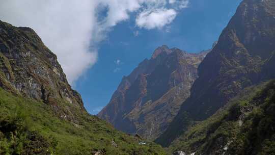 安纳普尔纳峰山区延时摄影，云的延时摄影