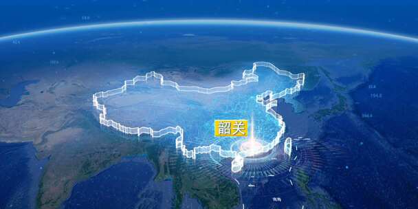 地球俯冲定位地图辐射中国韶关