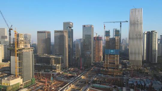 深圳建设 建筑 施工 塔吊 工地 发展