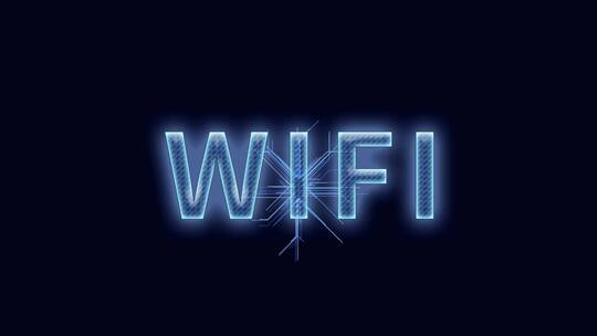 WIFI三维科技感电路板生长线条场景视频素材模板下载