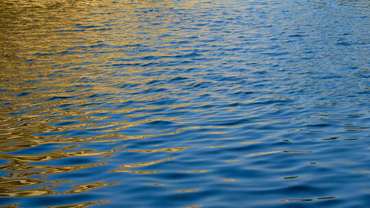 蓝色 湖水 湖面 水波纹 波光粼粼 水面