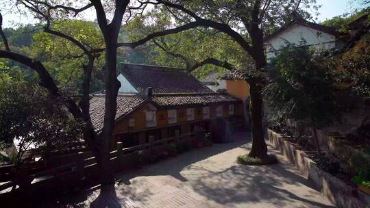杭州宝石山抱朴道院建筑4K视频素材