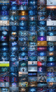 AI智能机器人算力数字人芯片科技模型数据高清在线视频素材下载