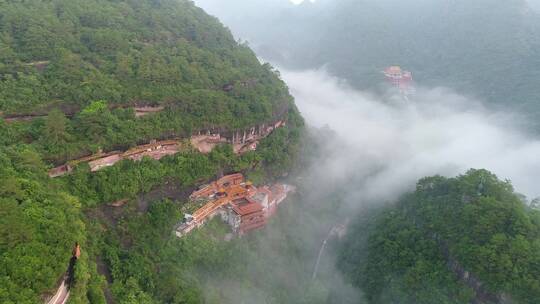 广西容县都峤山风景区自然风光丹霞地貌