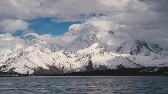 湖泊河流雪山延时摄影合集