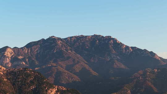 泰安泰山山顶风景