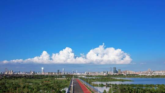 昆明草海湿地4k航拍合集