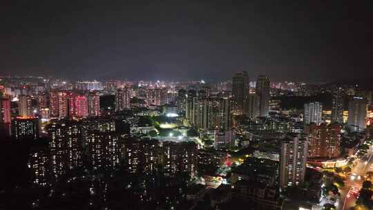 莆田夜景航拍