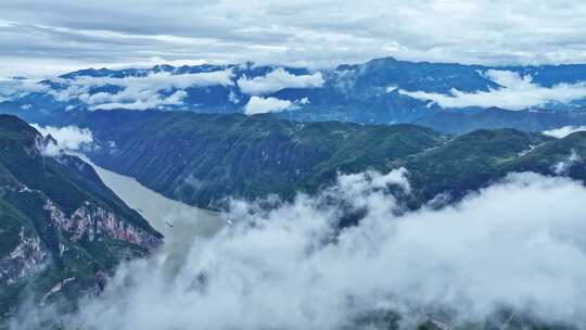 重庆巫山巫峡云海