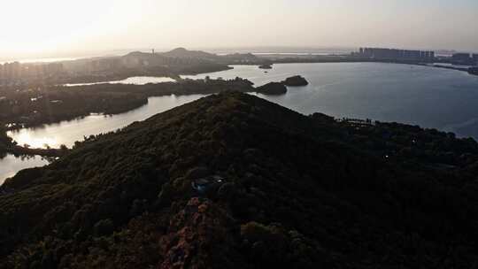 湖南岳阳洞庭湖小镇旅游景区