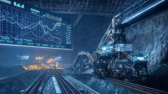 数字科技智能矿山 露天采矿 煤矿 稀土矿