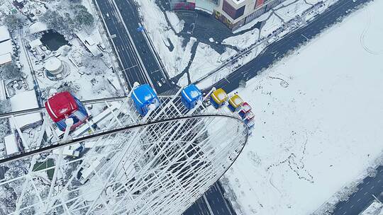 南昌摩天轮雪景18