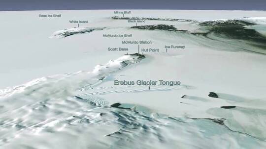 南极洲周边地区的的动画