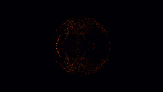 爆炸冲击波效应和透明背景上的发散波。抽象