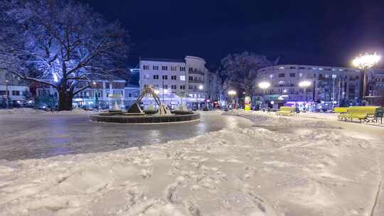 哈尔科夫，城市，冰雪奇缘，建筑物