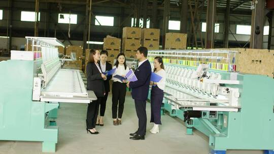 工厂织布机机械化技术顾问高科技生产