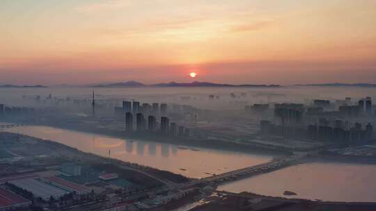 城市空镜头 