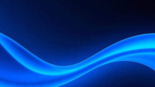 蓝色动感波浪背景素材