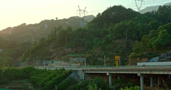 湖北宜昌三峡高速公路景点