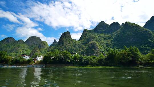 广西美景 桂林山水 漓江风光 漓江漂流