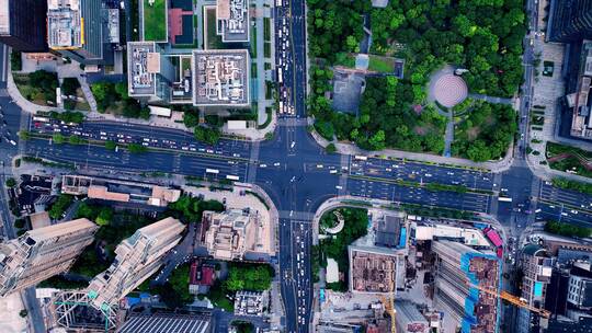 虹口区大连路延时空镜