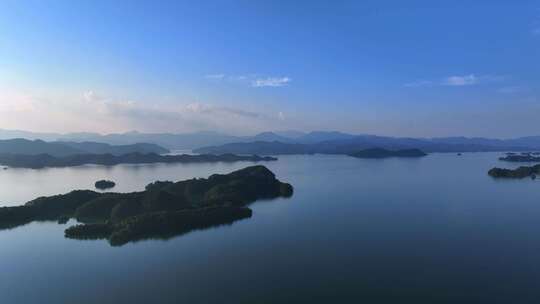 原创4K杭州千岛湖空镜