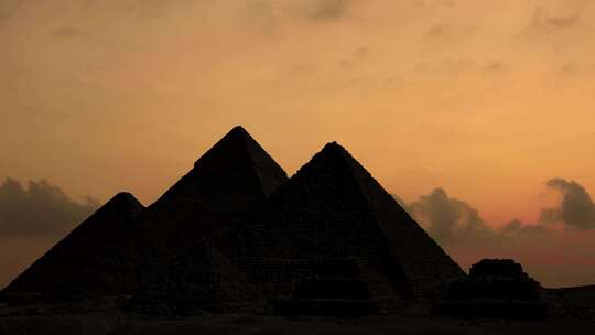 埃及胡夫金字塔-4K视频素材模板下载