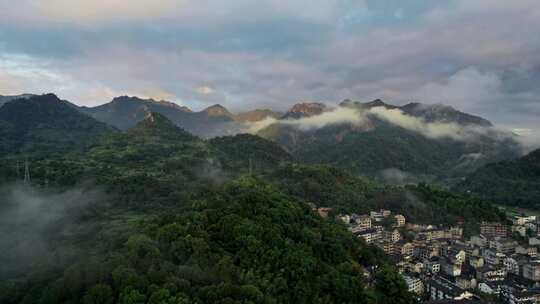 温州永嘉楠溪江狮子岩云海日出