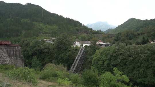 桥波斯尼亚和黑塞哥维那波斯尼亚风景绿色自