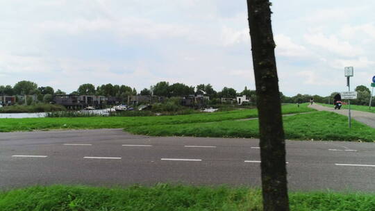 车辆行驶时的沿途风光（荷兰）