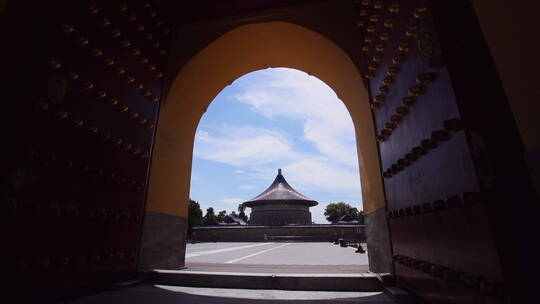 天坛门洞延时