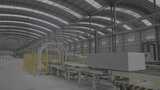 建材加工生产 工业生产线 建材生产车间制造高清在线视频素材下载