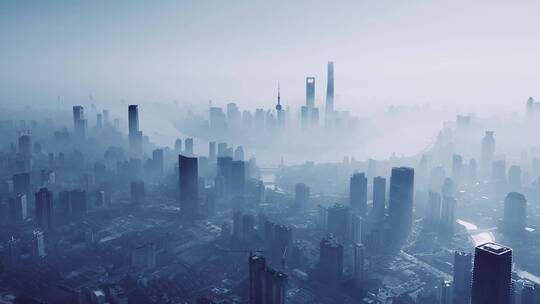 上海平流雾航拍合集
