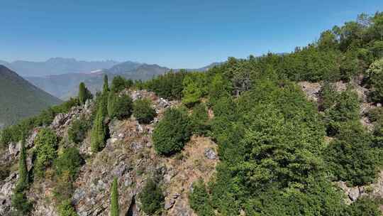 山村 空境 喜得县视频素材模板下载